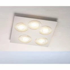 Bopp Leuchten Bopp GALAXY COMFORT Deckenleuchte LED Aluminium, 5-flammig