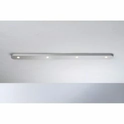 Bopp Leuchten CLOSE Deckenleuchte LED Silber, Aluminium, 4-flammig