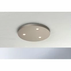 Bopp Leuchten CLOSE Deckenleuchte LED Braun, 3-flammig