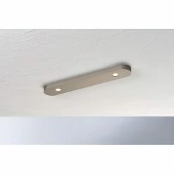 Bopp Leuchten CLOSE Deckenleuchte LED Braun, 2-flammig