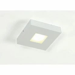 Bopp Leuchten Cubus Deckenleuchte LED Weiß, 1-flammig