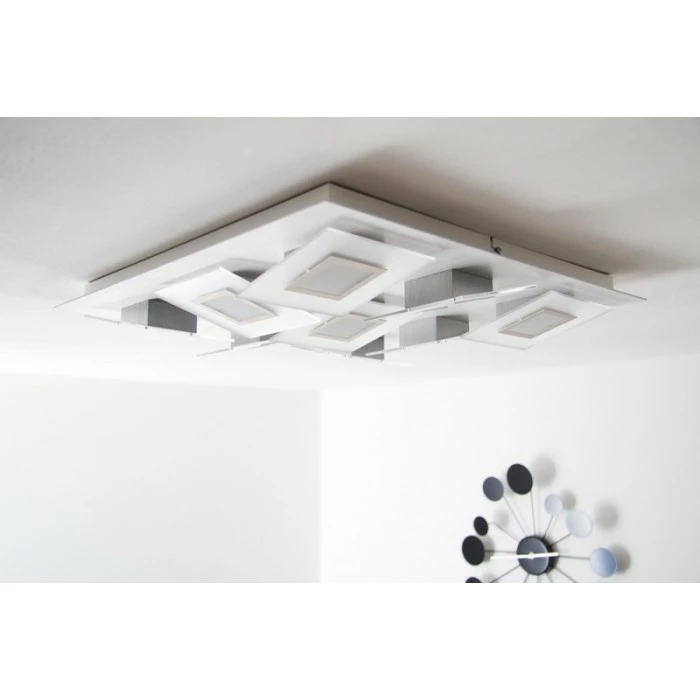 Bopp Leuchten FRAME Deckenleuchte LED Aluminium, 9-flammig 14 Bopp Leuchten FRAME Deckenleuchte LED Aluminium, 9-flammig – Bild 14