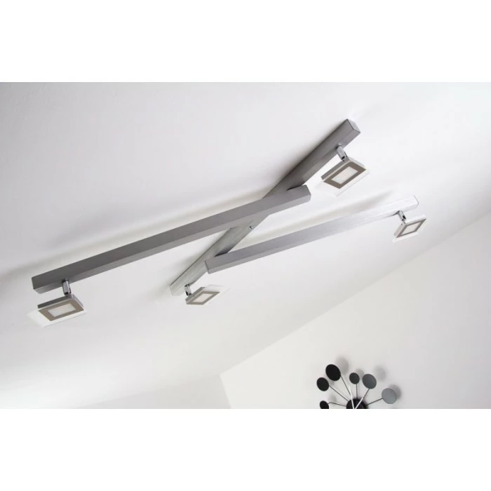 Bopp Leuchten LINE Deckenleuchte LED Aluminium, 4-flammig 8 Bopp Leuchten LINE Deckenleuchte LED Aluminium, 4-flammig – Bild 8