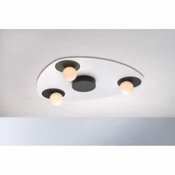 Bopp Leuchten PLANETS Deckenleuchte LED Anthrazit, Weiß, 3-flammig