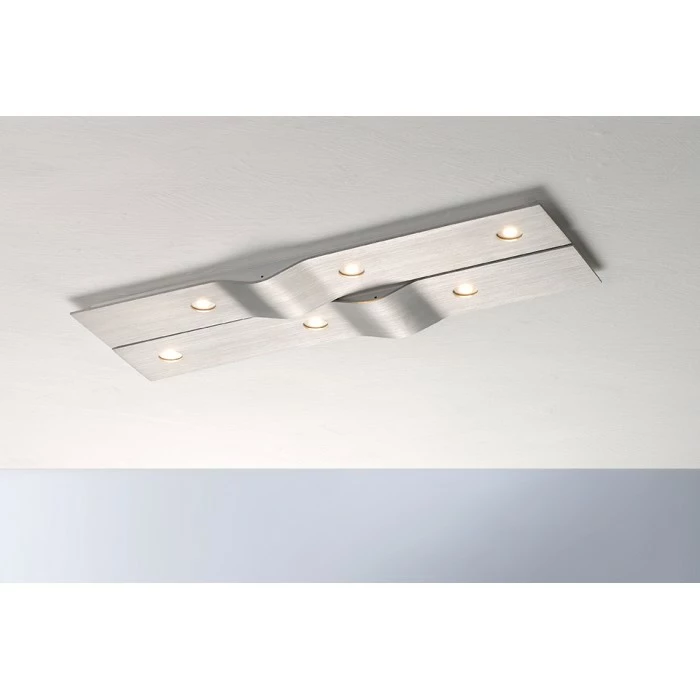 Bopp Leuchten WAVE Deckenleuchte LED Weiß, 6-flammig 1 Bopp Leuchten WAVE Deckenleuchte LED Weiß, 6-flammig