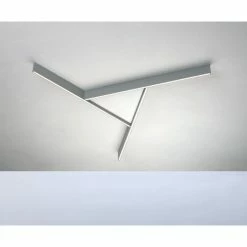 Bopp Leuchten Bopp NANO PLUS BASIC Deckenleuchte LED Aluminium, 1-flammig