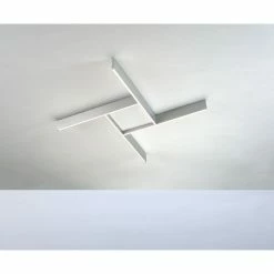 Bopp Leuchten Bopp NANO PLUS COMFORT Deckenleuchte LED Aluminium, Weiß, 1-flammig