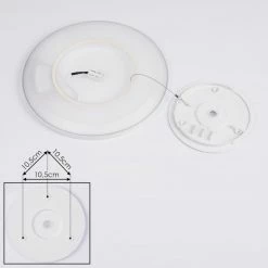 Hofstein Boyero Deckenpanel LED Weiß, 1-flammig -LED Leuchten Verkäufe boyero deckenpanel h3416174 5