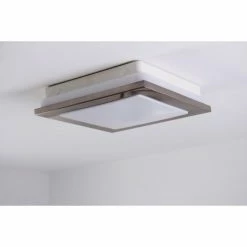 Hofstein Brescia Deckenleuchte LED Chrom, 1-flammig -LED Leuchten Verkäufe brescia deckenleuchte 8025 30 4