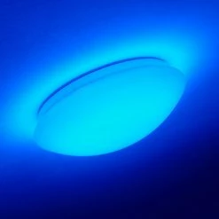 Hofstein Brighton Deckenleuchte LED Weiß, 1-flammig, Fernbedienung, Farbwechsler -LED Leuchten Verkäufe brighton deckenleuchte h3010327 do4 11