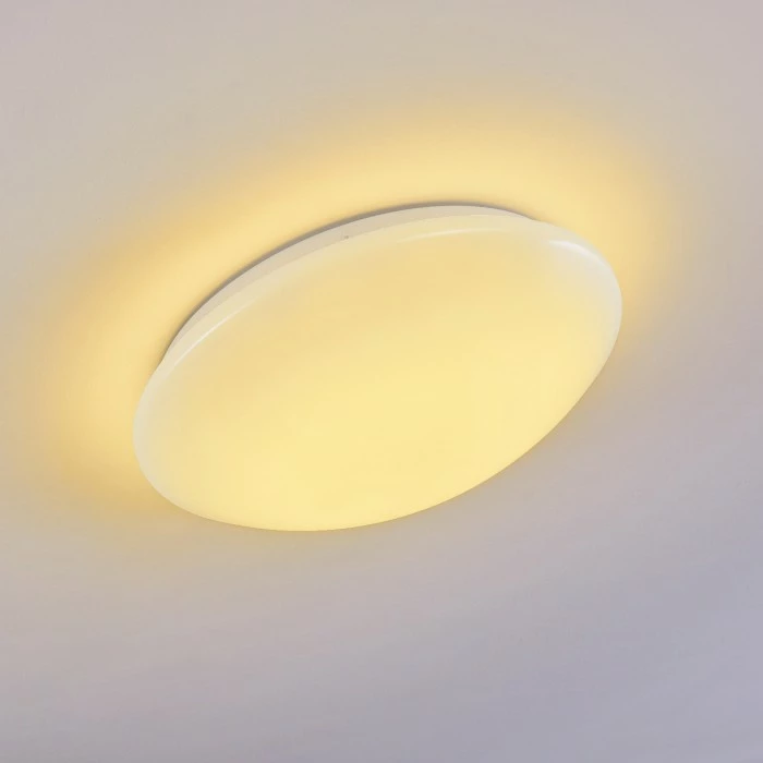 Hofstein Brighton Deckenleuchte LED Weiß, 1-flammig, Fernbedienung, Farbwechsler 19 Hofstein Brighton Deckenleuchte LED Weiß, 1-flammig, Fernbedienung, Farbwechsler – Bild 19