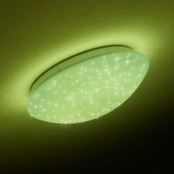 Hofstein Brighton Star Deckenleuchte LED Weiß, 1-flammig, Fernbedienung, Farbwechsler 38 Hofstein Brighton Star Deckenleuchte LED Weiß, 1-flammig, Fernbedienung, Farbwechsler -LED Leuchten Verkäufe brighton star deckenleuchte h3010310 do4 14