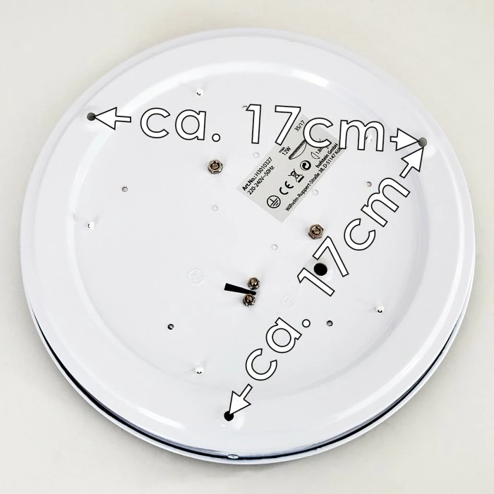 Hofstein Brighton Star Deckenleuchte LED Weiß, 1-flammig, Fernbedienung, Farbwechsler 24 Hofstein Brighton Star Deckenleuchte LED Weiß, 1-flammig, Fernbedienung, Farbwechsler – Bild 24