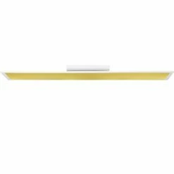 Brilliant Leuchten Brilliant Abie Deckenpaneel LED Weiß, 1-flammig, Fernbedienung