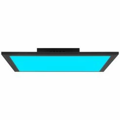 Brilliant Leuchten Brilliant Abie Deckenpanel LED Schwarz, 1-flammig, Fernbedienung
