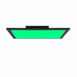 Brilliant Leuchten Brilliant Abie Deckenpanel LED Schwarz, 1-flammig, Fernbedienung 10 Brilliant Leuchten Brilliant Abie Deckenpanel LED Schwarz, 1-flammig, Fernbedienung -LED Leuchten Verkäufe brilliant abie deckenpanel g90318 76 3