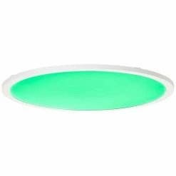 Brilliant Leuchten Brilliant Abie LED Panel Weiß, 1-flammig, Fernbedienung, Farbwechsler -LED Leuchten Verkäufe brilliant abie led panel g97061 05 14