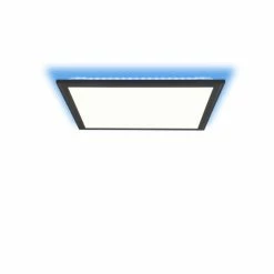 Brilliant Leuchten Brilliant Allie Deckenpanel LED Schwarz, 1-flammig, Fernbedienung -LED Leuchten Verkäufe brilliant allie deckenpanel g96946 76 5