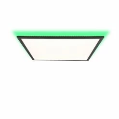 Brilliant Leuchten Brilliant Allie Deckenpanel LED Schwarz, 1-flammig, Fernbedienung -LED Leuchten Verkäufe brilliant allie deckenpanel g96947 76 4