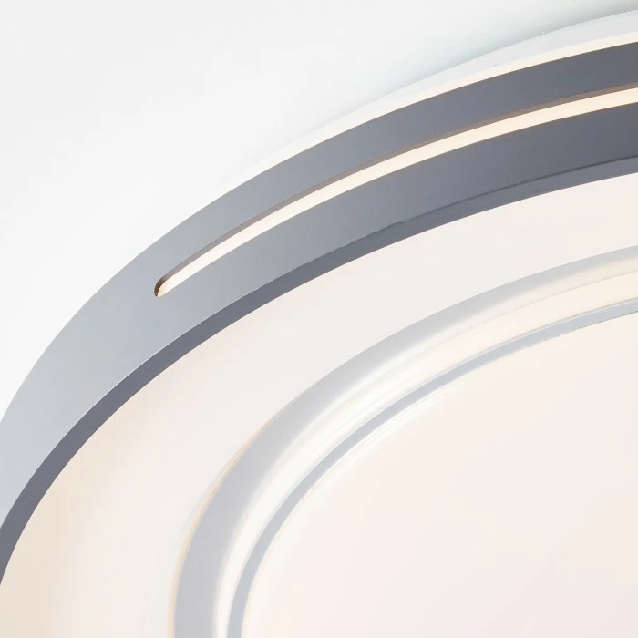 Brilliant Leuchten Brilliant Barty Deckenleuchte LED Grau, 1-flammig 4 Brilliant Leuchten Brilliant Barty Deckenleuchte LED Grau, 1-flammig – Bild 4