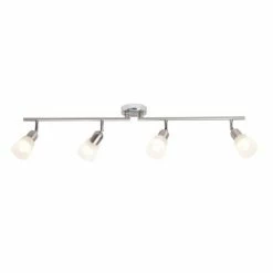 Brilliant Leuchten Brilliant Bethany Spotbalken LED Chrom, 4-flammig