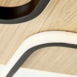 Brilliant Leuchten Brilliant Dennet Deckenleuchte LED Schwarz, Braun, 1-flammig 15 Brilliant Leuchten Brilliant Dennet Deckenleuchte LED Schwarz, Braun, 1-flammig -LED Leuchten Verkäufe brilliant dennet deckenleuchte g99750 76 4