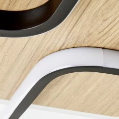 Brilliant Leuchten Brilliant Dennet Deckenleuchte LED Schwarz, Braun, 1-flammig 16 Brilliant Leuchten Brilliant Dennet Deckenleuchte LED Schwarz, Braun, 1-flammig -LED Leuchten Verkäufe brilliant dennet deckenleuchte g99750 76 5