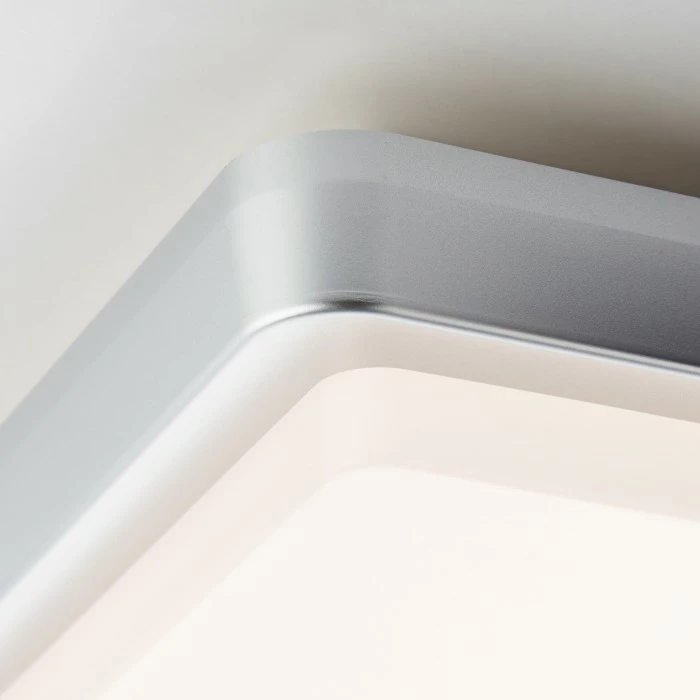 Brilliant Leuchten Brilliant Devora Außendeckenleuchte LED Silber, 1-flammig 7 Brilliant Leuchten Brilliant Devora Außendeckenleuchte LED Silber, 1-flammig – Bild 7