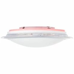 Brilliant Leuchten Brilliant Dinos Deckenleuchte LED Silber, 1-flammig, Fernbedienung, Farbwechsler -LED Leuchten Verkäufe brilliant dinos deckenleuchte g97040 58 11