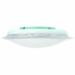 Brilliant Leuchten Brilliant Dinos Deckenleuchte LED Silber, 1-flammig, Fernbedienung, Farbwechsler -LED Leuchten Verkäufe brilliant dinos deckenleuchte g97040 58 12