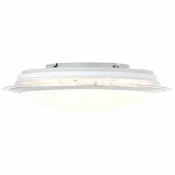 Brilliant Leuchten Brilliant Dinos Deckenleuchte LED Silber, 1-flammig, Fernbedienung, Farbwechsler -LED Leuchten Verkäufe brilliant dinos deckenleuchte g97040 58 17