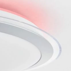 Brilliant Leuchten Brilliant Dinos Deckenleuchte LED Silber, 1-flammig, Fernbedienung, Farbwechsler -LED Leuchten Verkäufe brilliant dinos deckenleuchte g97040 58 3