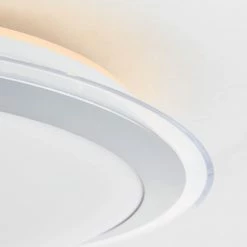 Brilliant Leuchten Brilliant Dinos Deckenleuchte LED Silber, 1-flammig, Fernbedienung, Farbwechsler -LED Leuchten Verkäufe brilliant dinos deckenleuchte g97040 58 5