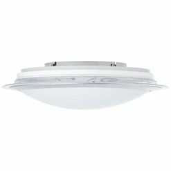 Brilliant Leuchten Brilliant Dinos Deckenleuchte LED Silber, 1-flammig, Fernbedienung, Farbwechsler -LED Leuchten Verkäufe brilliant dinos deckenleuchte g97040 58 8