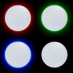 Brilliant Leuchten Brilliant Edna Deckenleuchte LED Chrom, 1-flammig, Fernbedienung, Farbwechsler -LED Leuchten Verkäufe brilliant edna deckenleuchte g97045 15 26