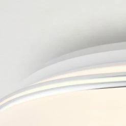 Brilliant Leuchten Brilliant Edna Deckenleuchte LED Chrom, 1-flammig, Fernbedienung, Farbwechsler -LED Leuchten Verkäufe brilliant edna deckenleuchte g97045 15 7