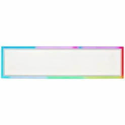 Brilliant Leuchten Brilliant Everest Deckenpanel LED Weiß, 1-flammig, Fernbedienung -LED Leuchten Verkäufe brilliant everest deckenpanel g99783 05 2