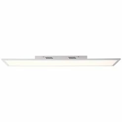 Brilliant Leuchten Brilliant Flat Deckenpanel LED Silber, 1-flammig, Fernbedienung -LED Leuchten Verkäufe brilliant flat deckenpanel g99511 58 12