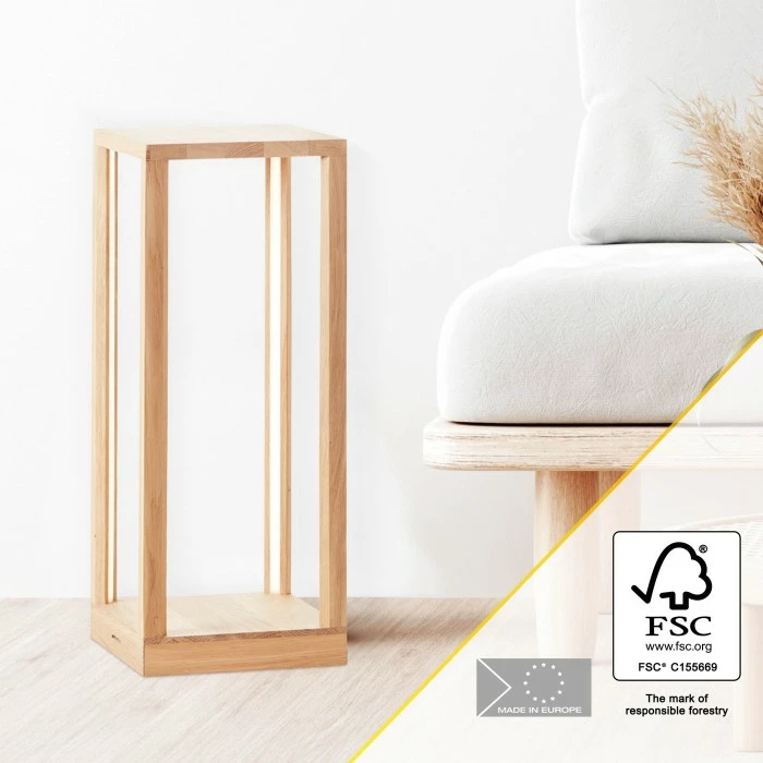 Brilliant Leuchten Brilliant Gringer Stehleuchte LED Holz hell, 1-flammig 1 Brilliant Leuchten Brilliant Gringer Stehleuchte LED Holz hell, 1-flammig