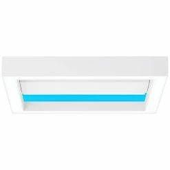 Brilliant Leuchten Brilliant Icarus Deckenleuchte LED Weiß, 1-flammig, Fernbedienung, Farbwechsler