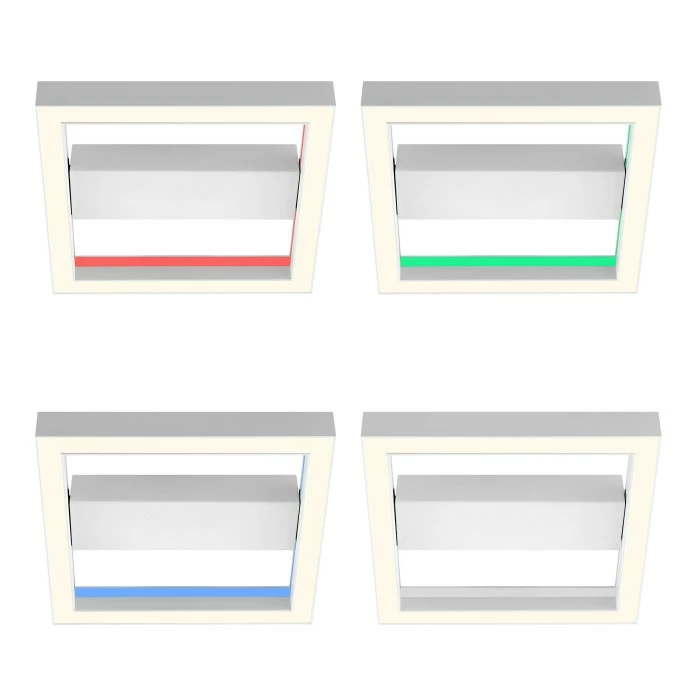 Brilliant Leuchten Brilliant Icarus Deckenleuchte LED Weiß, 1-flammig, Fernbedienung, Farbwechsler 4 Brilliant Leuchten Brilliant Icarus Deckenleuchte LED Weiß, 1-flammig, Fernbedienung, Farbwechsler – Bild 4