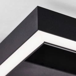 Brilliant Leuchten Brilliant Icarus Deckenleuchte LED Schwarz, 1-flammig, Fernbedienung, Farbwechsler -LED Leuchten Verkäufe brilliant icarus deckenleuchte g99312 76 5