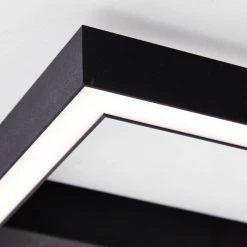 Brilliant Leuchten Brilliant Icarus Deckenleuchte LED Schwarz, 1-flammig, Fernbedienung, Farbwechsler -LED Leuchten Verkäufe brilliant icarus deckenleuchte g99313 76 5