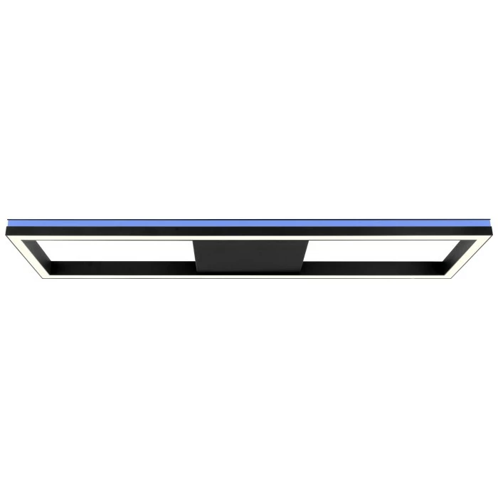 Brilliant Leuchten Brilliant Icarus Deckenleuchte LED Schwarz, 1-flammig, Fernbedienung, Farbwechsler 1 Brilliant Leuchten Brilliant Icarus Deckenleuchte LED Schwarz, 1-flammig, Fernbedienung, Farbwechsler