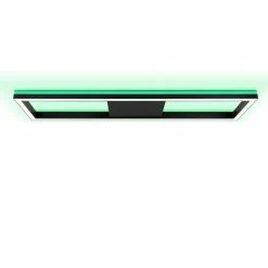 Brilliant Leuchten Brilliant Icarus Deckenleuchte LED Schwarz, 1-flammig, Fernbedienung, Farbwechsler 24 Brilliant Leuchten Brilliant Icarus Deckenleuchte LED Schwarz, 1-flammig, Fernbedienung, Farbwechsler -LED Leuchten Verkäufe brilliant icarus deckenleuchte g99314 76 11