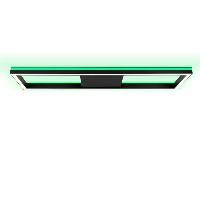 Brilliant Leuchten Brilliant Icarus Deckenleuchte LED Schwarz, 1-flammig, Fernbedienung, Farbwechsler 12 Brilliant Leuchten Brilliant Icarus Deckenleuchte LED Schwarz, 1-flammig, Fernbedienung, Farbwechsler – Bild 12