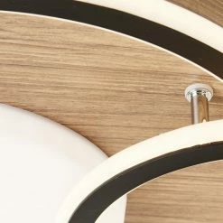 Brilliant Leuchten Brilliant Karney Deckenleuchte LED Schwarz, Braun, 1-flammig 17 Brilliant Leuchten Brilliant Karney Deckenleuchte LED Schwarz, Braun, 1-flammig -LED Leuchten Verkäufe brilliant karney deckenleuchte g99749 76 4