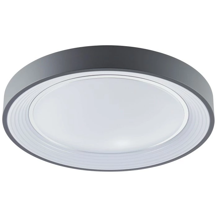 Brilliant Leuchten Brilliant Katia Deckenleuchte LED Grau, 1-flammig, Fernbedienung 3 Brilliant Leuchten Brilliant Katia Deckenleuchte LED Grau, 1-flammig, Fernbedienung – Bild 3