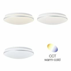 Brilliant Leuchten Midway Deckenleuchte LED Weiß, 1-flammig -LED Leuchten Verkäufe brilliant leuchten midway deckenleuchte g99573 75 7