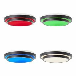 Brilliant Leuchten Ontario Deckenleuchte LED Weiß, 1-flammig -LED Leuchten Verkäufe brilliant leuchten ontario deckenleuchte g99572 76 8